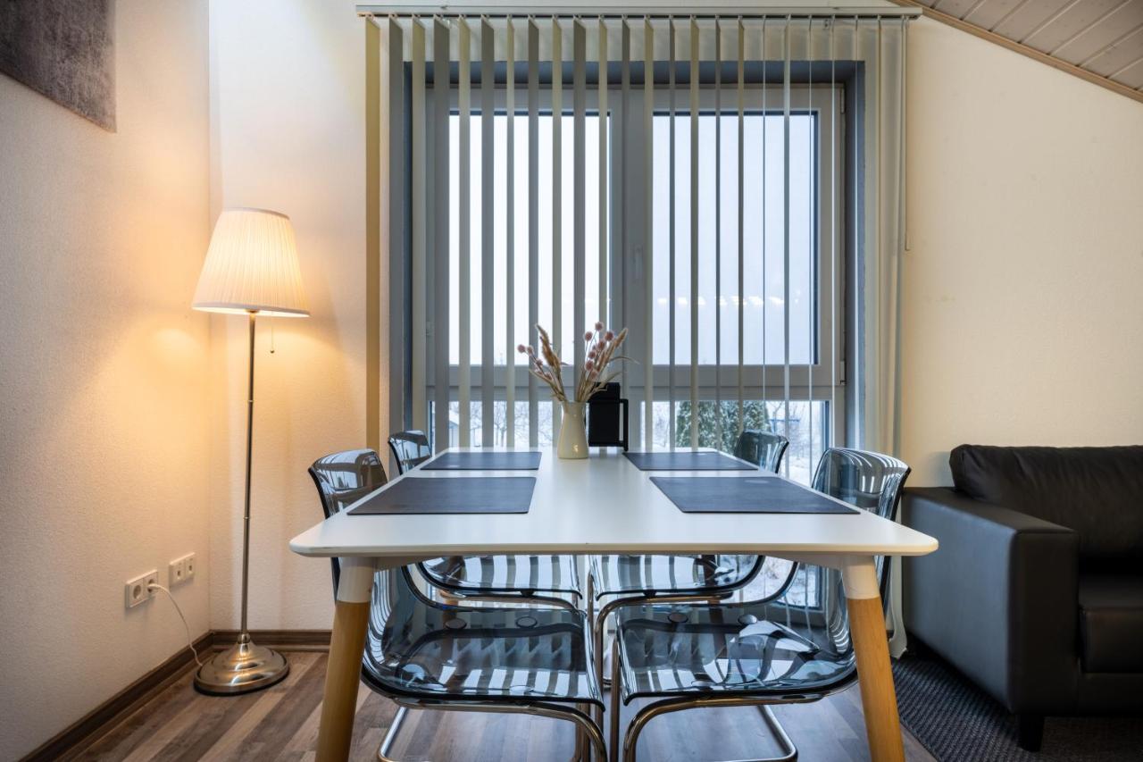 Gemuetliche Ferienwohnung Mit Panoramablick Muttensweiler ภายนอก รูปภาพ