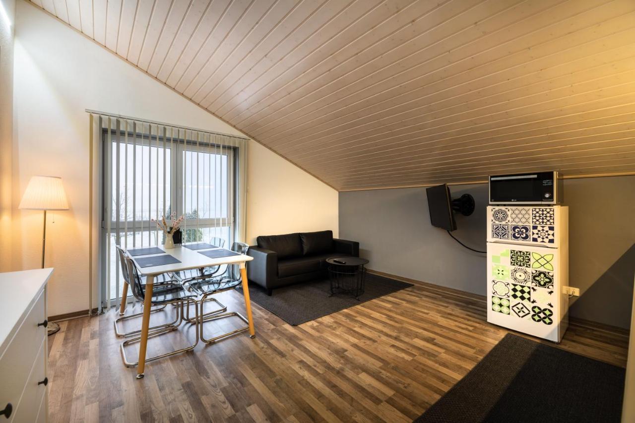 Gemuetliche Ferienwohnung Mit Panoramablick Muttensweiler ภายนอก รูปภาพ