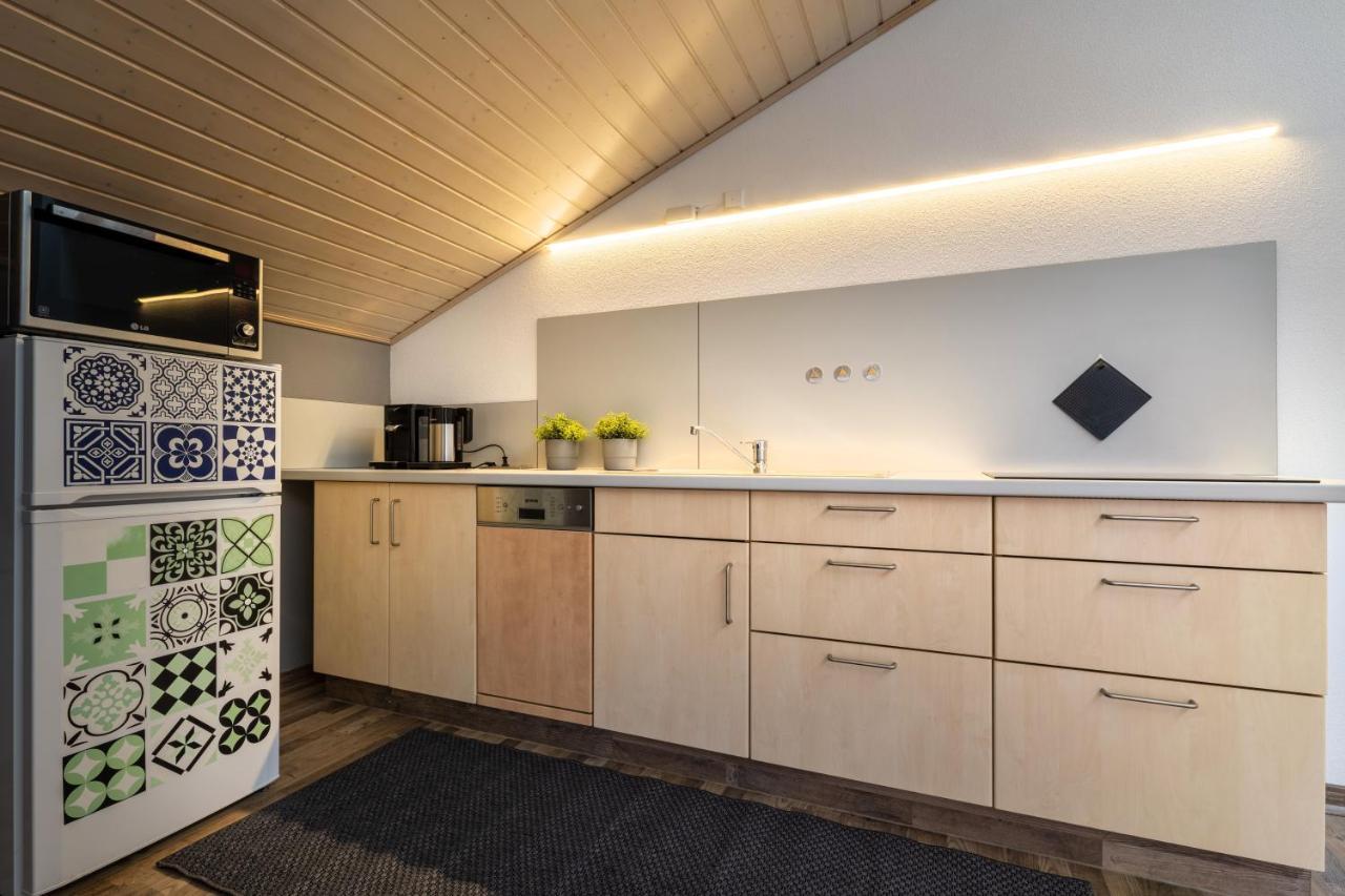 Gemuetliche Ferienwohnung Mit Panoramablick Muttensweiler ภายนอก รูปภาพ